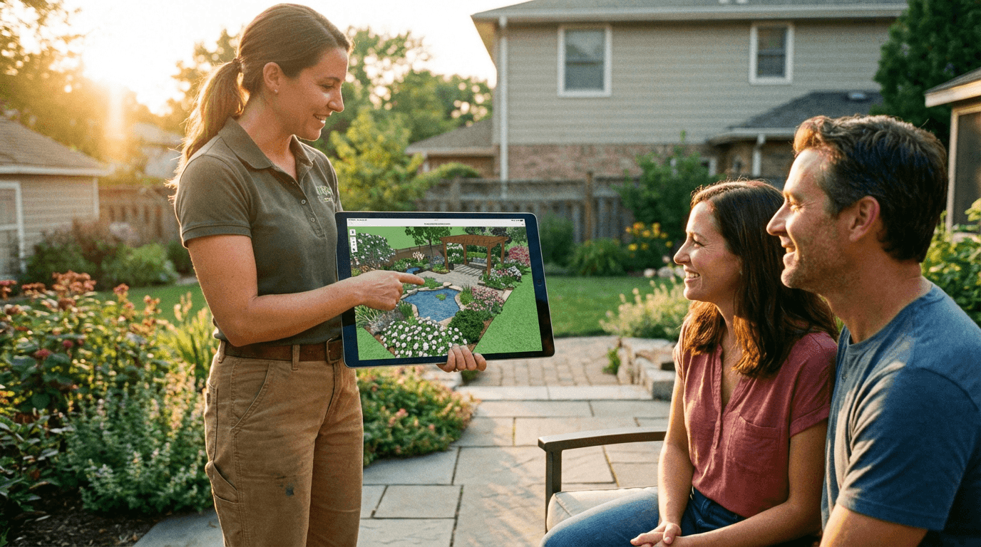 Landscaper: how to present projects to clients with AI