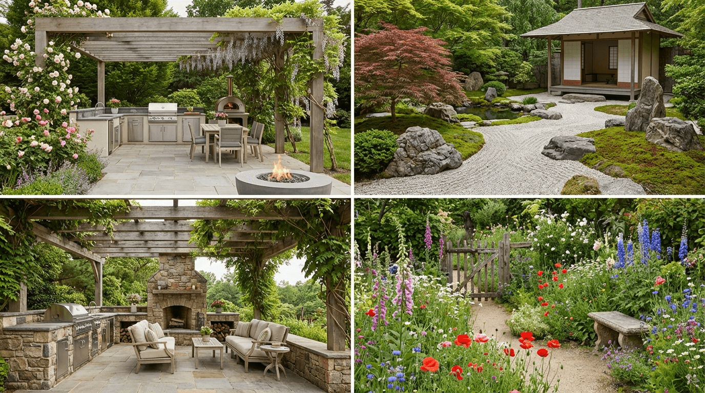 Terrace and pergola: inspiration gallery for your garden